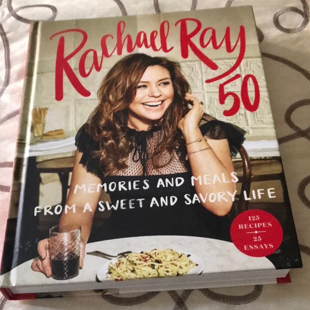 Rachael Ray 50: Memories and Meals from a Sweet and Savory Life - Red Cover